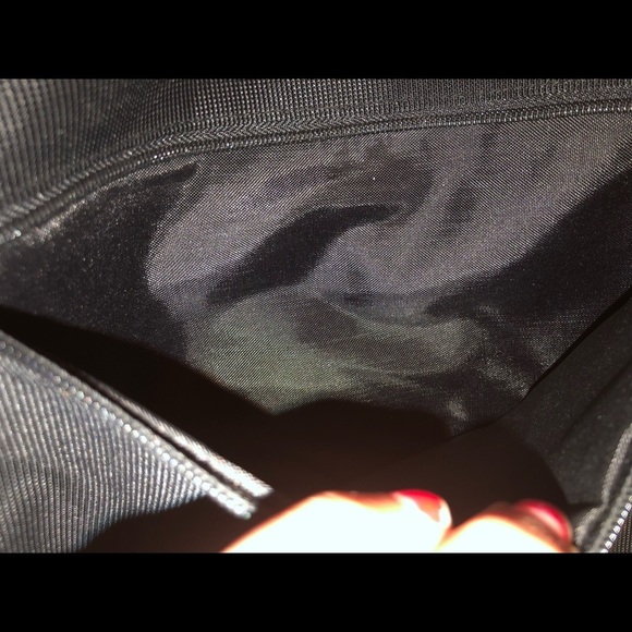 FALCHI SPORT black Microfiber UNISEX Commuter / computer Bag Lots of Pockets - Picture 9 of 16